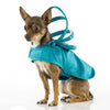 Push Pushi Rainbow Line Dog Raincoat - Teal