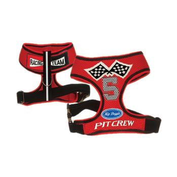 Racing Team Pit Crew Dog Harness - Red