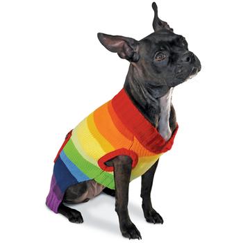 Rainbow Dog Sweater by Dogo