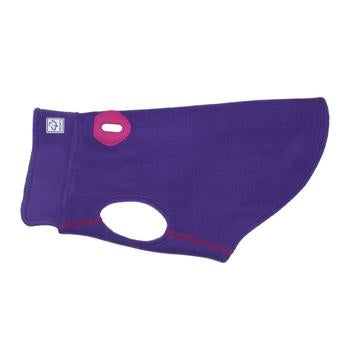 RC Pet Baseline Fleece Dog Pullover - Purple and Pink