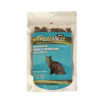 Real Meat Fish & Venison Jerkey Cat Treats