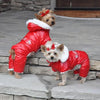 Ruffin It Snowsuit - Red