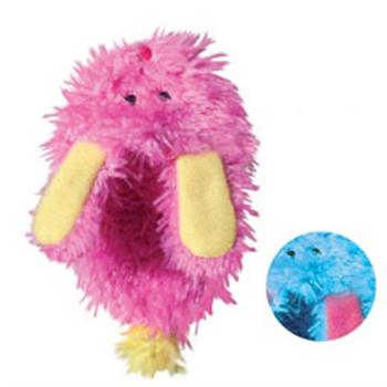 Kong Refillable Catnip Toy - Fuzzy Slipper