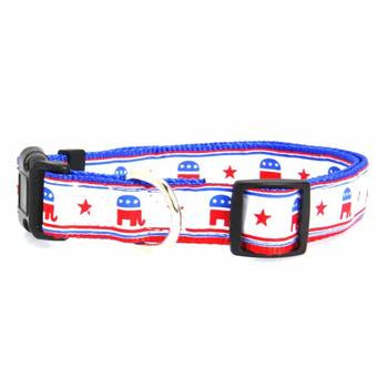 Republican Party Nylon Dog Collar