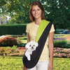 Reversible Sling Dog Carrier - Green/Black