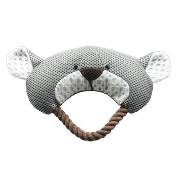 Rope Heads Dog Toy by Hip Doggie - Bear