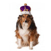 Rubies King's Crown Dog Hat - Purple