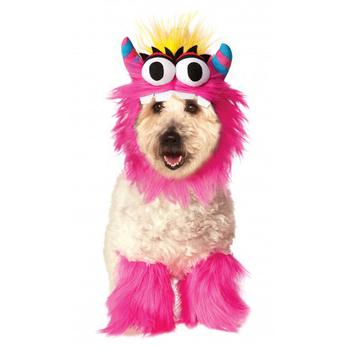 Rubie's Monster Halloween Dog Costume - Pink