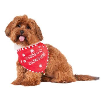 Rubies Santa Paws Dog Bandana