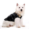 Ruched Bubble Dog Jacket by Dogo - Black