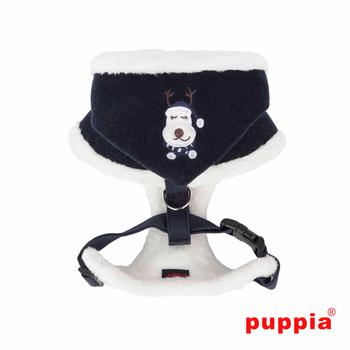 Rudolph Adjustable Dog Harness by Puppia - Navy