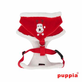 Rudolph Adjustable Dog Harness by Puppia - Red