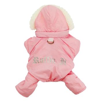 Ruffin It Snowsuit by Doggie Design - Pink