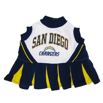 San Diego Chargers Cheerleader Dog Dress