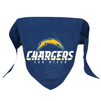 San Diego Chargers Mesh Dog Bandana