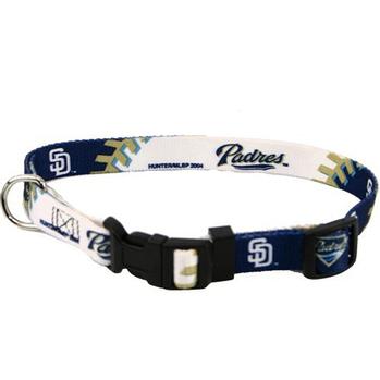 San Diego Padres Baseball Printed Dog Collar