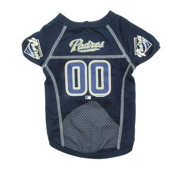 San Diego Padres Dog Jersey - Navy