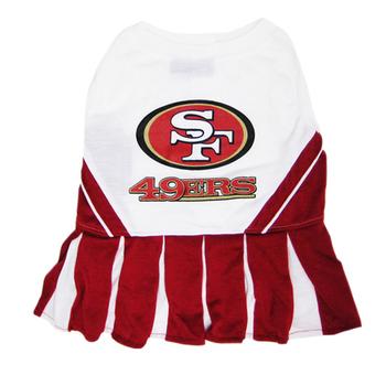 San Francisco 49ers Cheerleader Dog Dress