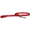 San Francisco 49ers Football Printed Dog Leash - Red