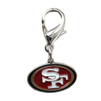 San Francisco 49'ers Logo Dog Collar Charm