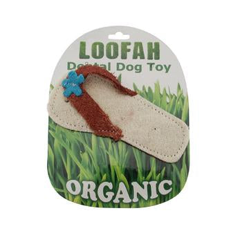 Sandal Loofah Dental Dog Toy