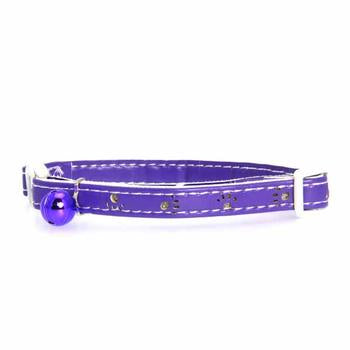 Savvy Tabby Sparkle Paw Cat Collar - Ultra Violet