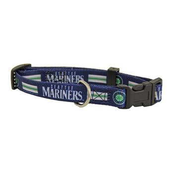 Seattle Mariners Baseball Printed Dog Collar