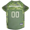 Seattle Seahawks Dog Jersey - Camo