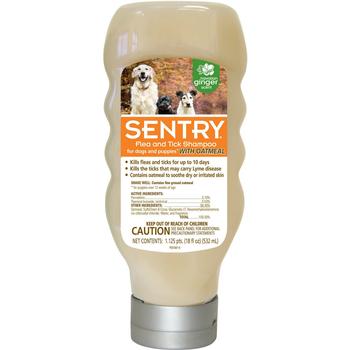 Sentry Flea & Tick Dog Shampoo - Oatmeal