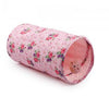 Shabby Chic Summer Time Cat Tunnel - Pink