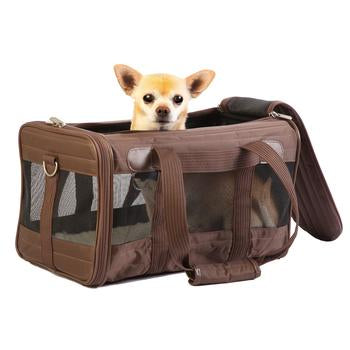 Sherpa Travel Original Deluxe Dog Carrier - Brown