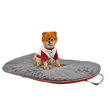 Sierra Folding Dog Blanket By Puppia Life - Red