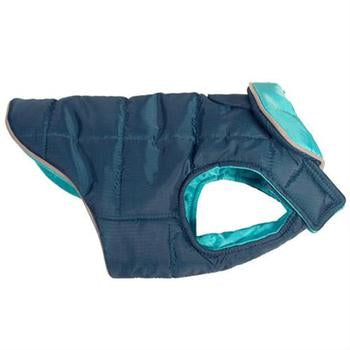 Skyline Puffy Reversible Dog Vest  - Legion Blue/Teal