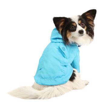 Slicker Dog Rain Jacket by Pinkaholic - Blue