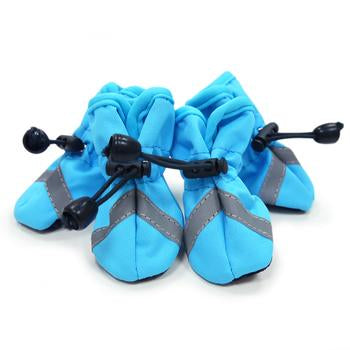 Slip-On Paws Dog Booties by Dogo - Light Blue