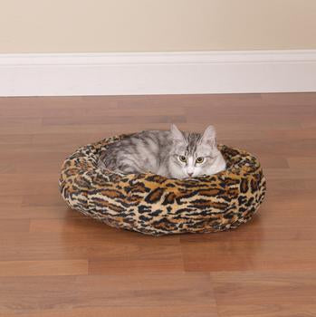 Slumber Pet Cozy Kitty Bed - Cheetah