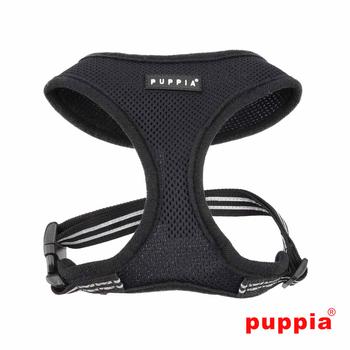 Smart Soft Adjustable Dog Harness by Puppia - Black