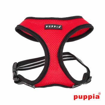 Smart Soft Adjustable Dog Harness by Puppia - Red