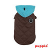 Snowcap Dog Coat by Puppia - Brown