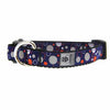 Soda Pop Reflective Dog Collar - Blue