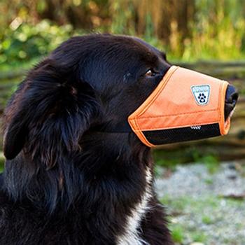 Soft Fit Dog Muzzle by Canine Friendly - Orange