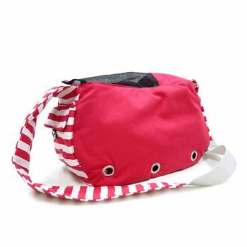 Soft Sling Bag Dog Carrier by Dogo - Red - 4 Pet Supply