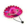 Sombrero Dog Hat - Pink