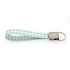 Southern Dawg Gingham Keychain - Mint