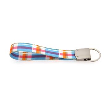 Southern Dawg Keychain - Madras Blue