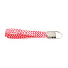 Southern Dawg Seersucker Keychain - Red