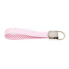 Southern Dawg Seersucker Keychain - Pink