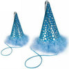 Spangled Dog Party Hat - Blue