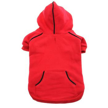 Sport Dog Hoodie by Doggie Design - Flame Scarlet Red