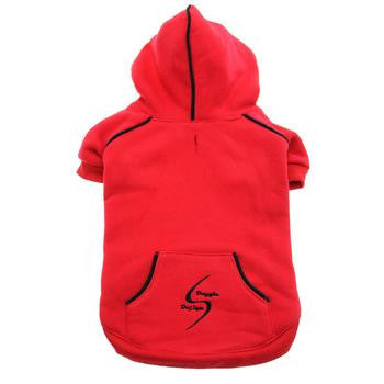 Sport Dog Hoodie - Flame Scarlet Red